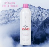 Testez un brumisateur Evian