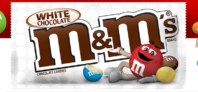 Testez les M&M’s chocolat blanc